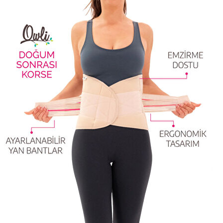 Owli Doğum Sonrası İnceltici Korse Ten XS/S