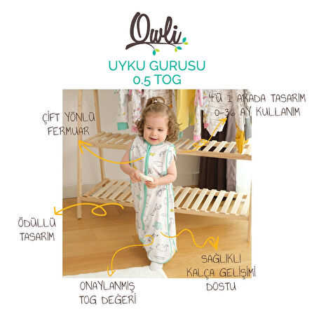 Bebek Beyaz Uyku Gurusu 0.5 Tog Zoo Zoo