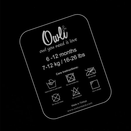 Owli Swimwarm Üşütmeyen Bebek Mayosu Sarı - Siyah