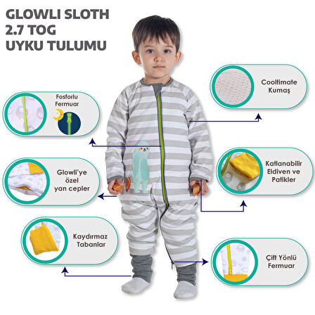 Owli Glowli Uyku Tulumu 2.7 Tog Sloth