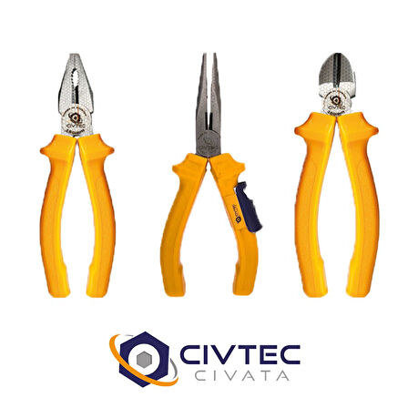 Civtec 3'lü Pense Seti