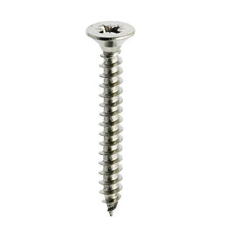 Çetin Kraft DIN 7505A YHB A2 Sivri Uçlu Tam Diş Sunta Vidası 5x80 - 250 Adet