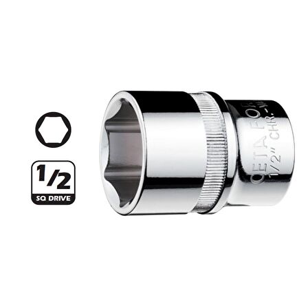 Ceta Form C22-H15 15 Mm 12” 6 Köşe Lokma Anahtar