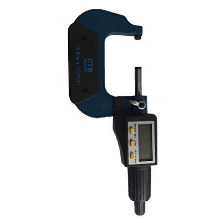 CTN 5202-50 Dijital Mikrometre Geniş Ekran (25-50mm Ölçme)