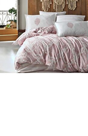 Clasy Tek Kişilik Nevresim Takımı Fiorita V1 Pembe