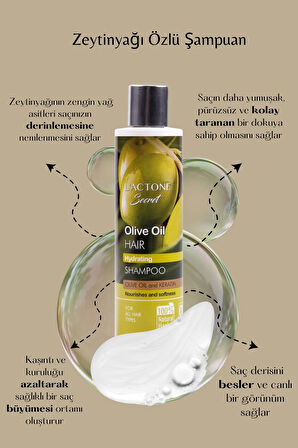 Zeytinyağı Ve Keratin Özlü Şampuan 300 ml