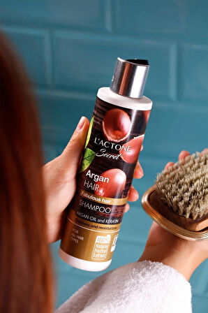 Argan Yağı Ve Keratin Özlü Şampuan 300 ml