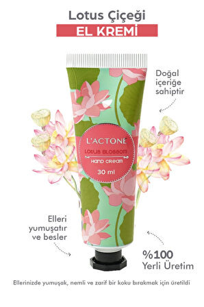 Lotus Çiçeği El Kremi 30 ml