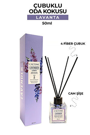 Çubuklu Oda Kokusu Lavanta 50 Ml