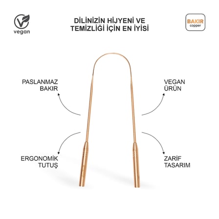 Steriball Bakır Dil Temizleyici