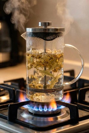 Bambum Taşev Stene French Press 600ml Siyah T0045