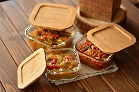 Bambum Lavi Kare 3'lü Set