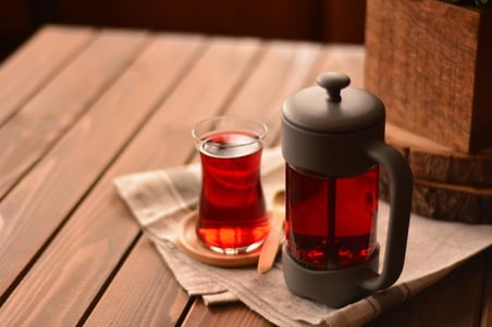 Bambum Taşev Gift French Press 350ml Siyah T0727