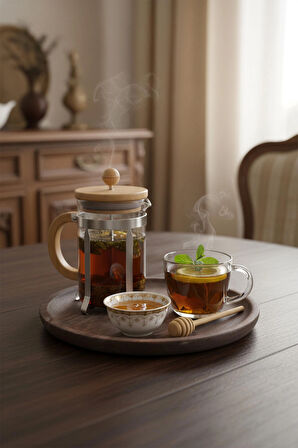 Patrin - Yuvarlak Tabak Küçük