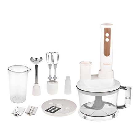 Bambum Monster Blender Set Krem 5 Parça