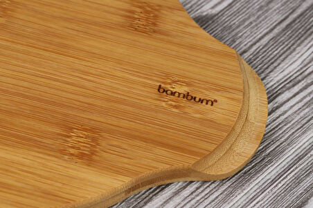 Bambum Pade - Yuvarlak Sahan 18 cm Bambu Altlık