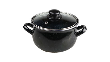 Bambum Midnight Kızartma Tenceresi - 24 cm Siyah