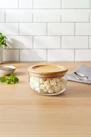 Bambum Duo - Cam Saklama Kabı Küçük 300ml