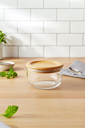 Bambum Duo - Cam Saklama Kabı Küçük 300ml