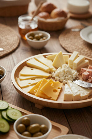 Ayaklı Sunum Tepsisi Büyük