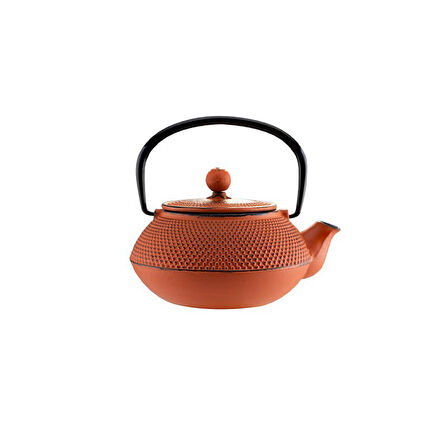 Taşev Linden Sümbül Turuncu 750 ml Döküm Demlik