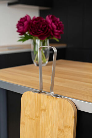 Zoe - Çelik Saplı Kesme Tahtası Küçük