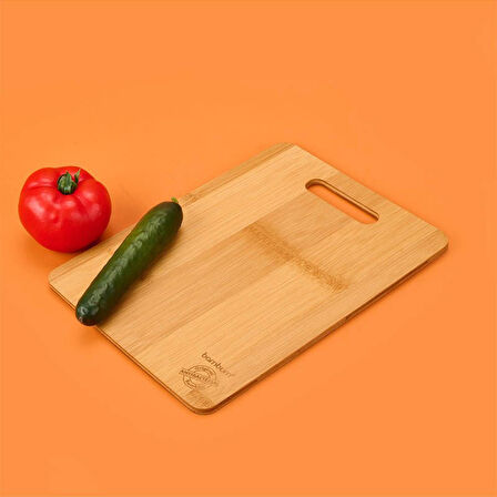 Bambum Plank Küçük Kesme ve Steak Tahtası 