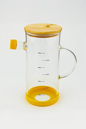 Bambum Gepetto - Bambu Kapaklı Yağdanlık 800ml