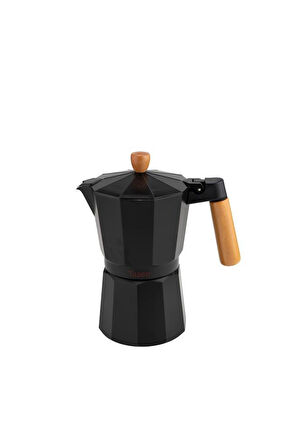 Bambum Garen - Moka Pot 9 Fincan Siyah