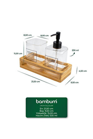 Bambum Gela - 2'li Sabunluk Seti