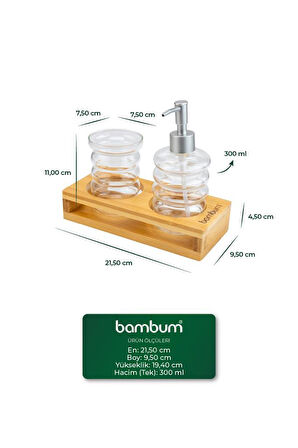 Bambum Tivoli - 2'li Sabunluk Seti