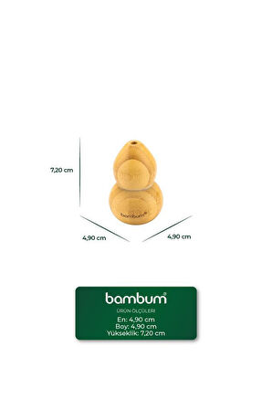 Bambum Dublin - Bambu Vazo 7,2*4,9cm