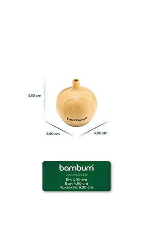 Bambum Forli - Bambu Vazo 5,5*4,9cm