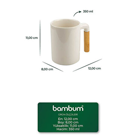 Bambum Aron Tekli Kupa Ve Kahve Bardağı