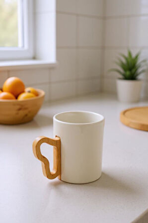 Bambum Fugu - Bambu Standlı 4'lü Kupa Seti