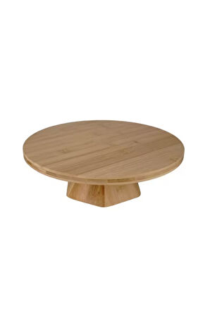 Bambum Fiesta - Ayaklı Dönen Servis Tabağı 33cm