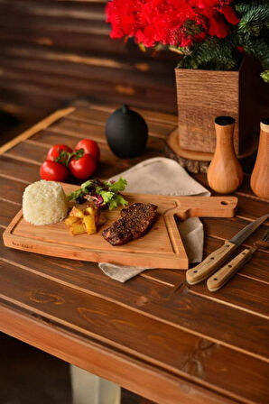 Bambum Chopper - Kesme & Steak Tahtası