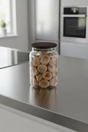 Bambum Nero Zone - Cam Saklama Kabı 800ml