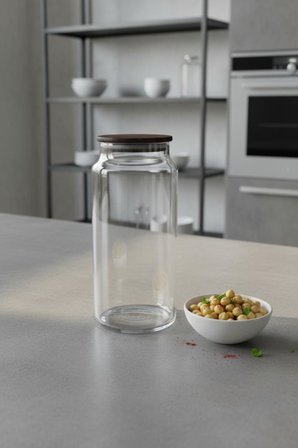 Bambum Nero - Zone - Cam Saklama Kabı 1300ml