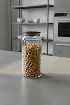 Bambum Nero - Zone - Cam Saklama Kabı 1300ml