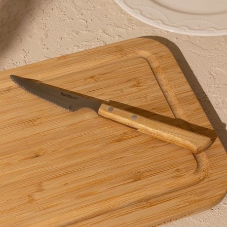 Bambum Valls Steak Bıçağı - Açık Kahverengi / Gri - 21 cm