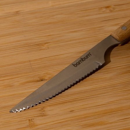 Bambum Valls Steak Bıçağı - Açık Kahverengi / Gri - 21 cm