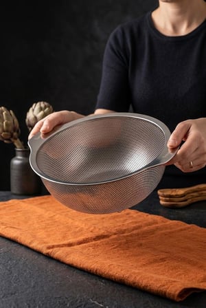 Bambum Nesta - Çelik Süzgeç 27 Cm