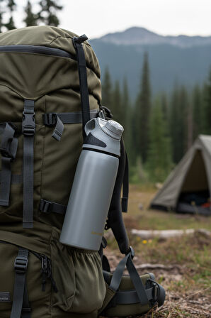 Bernardo Viva Termos Matara Gri 600ml