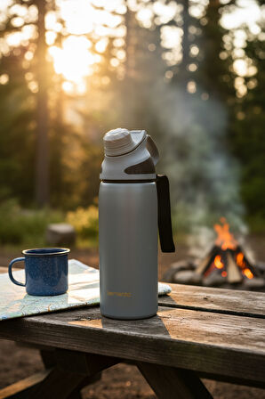 Bernardo Viva Termos Matara Gri 600ml