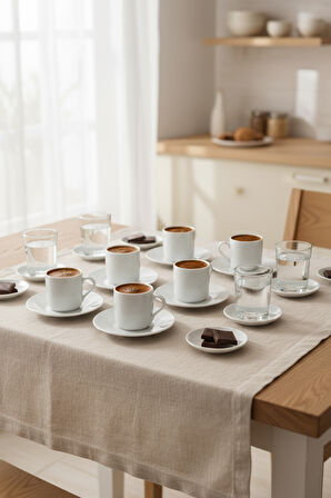 Bernardo Hermes - 6 Kişilik Fincan Takımı