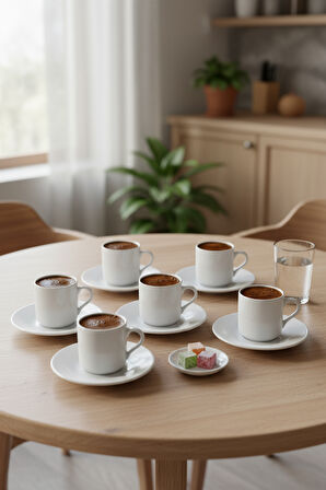 Bernardo Hermes - 6 Kişilik Fincan Takımı