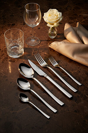 Bernardo Alya 36 Parça 6 Kişilik Çatal Kaşık Bıçak Takımı