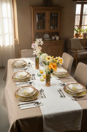 Bernardo Zenith 24 Parça Porselen Yemek Takımı