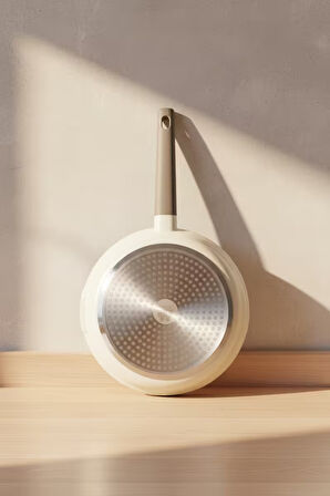 Bernardo Chef Döküm 3 Parça Tava Seti Krem